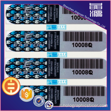 PET Colourful Seal 3D Label Seal